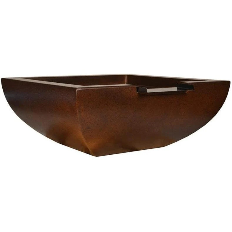 Legacy Square Water Bowl 42X18 in GFRC Concrete by Archpot