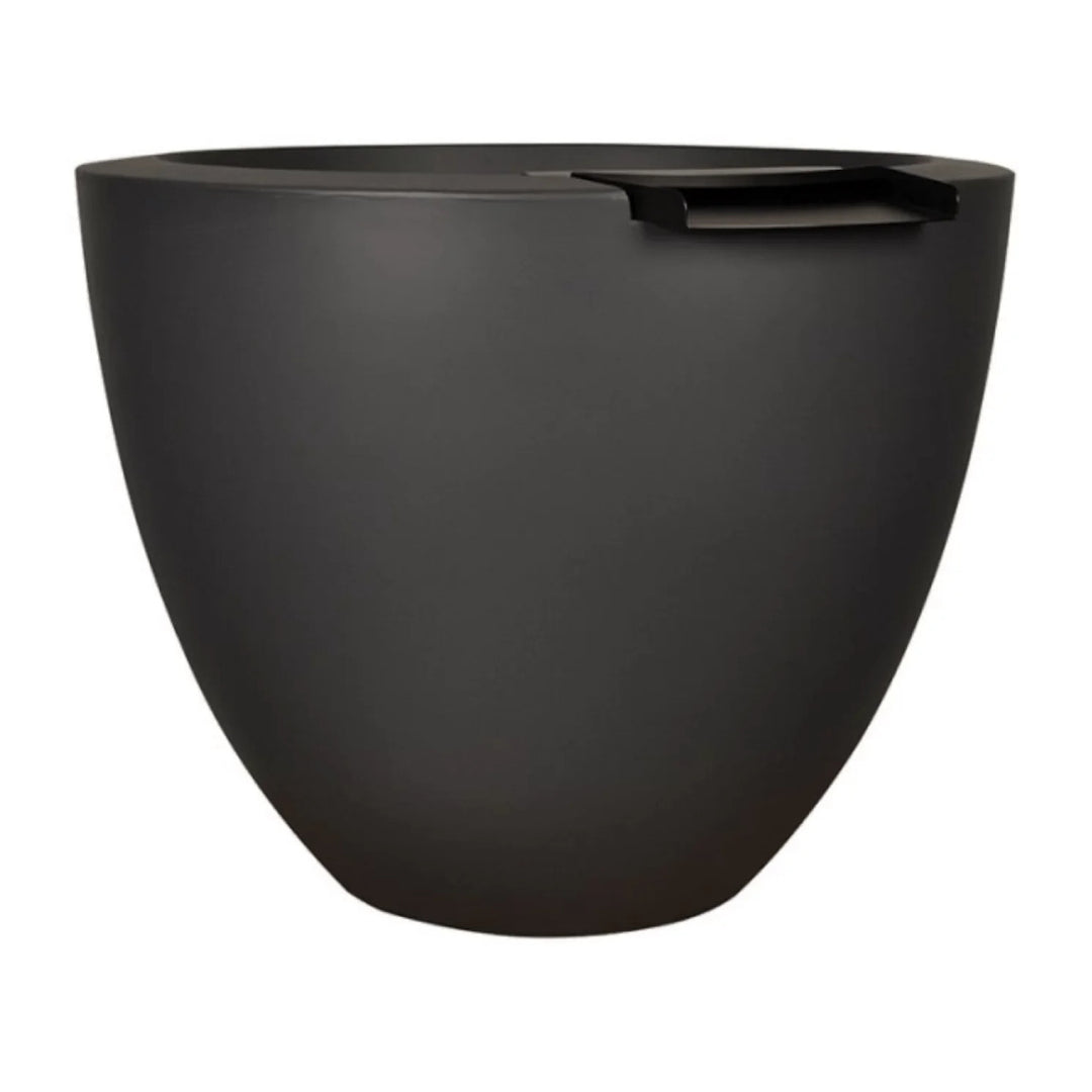 Legacy Round Planter 30X24 Water Vase in GFRC Concrete