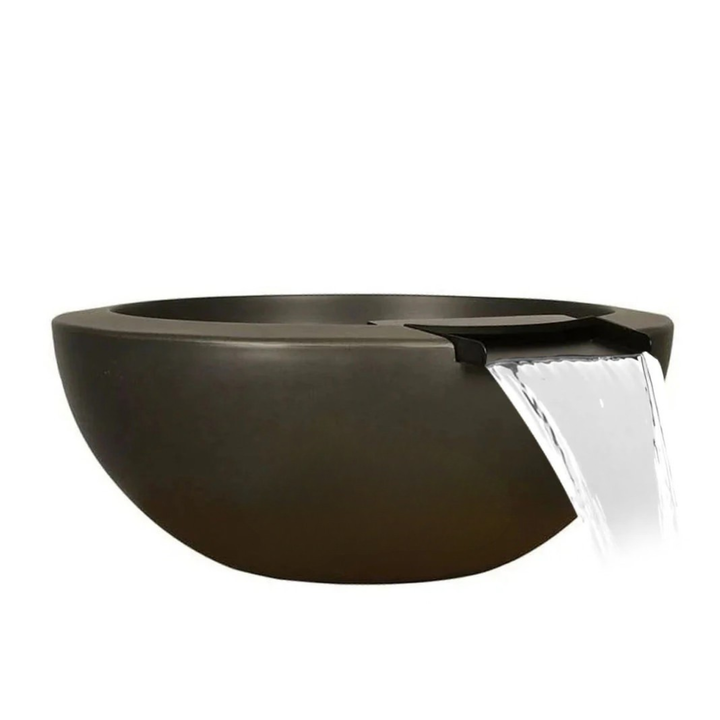 Legacy Round Water Bowl 36X15 in GFRC Concrete by Archpot