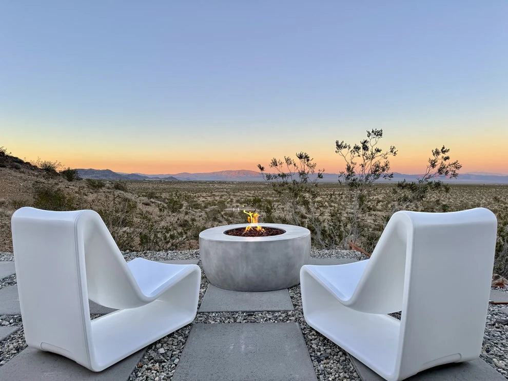 Loop Lounge Chair – Modern Outdoor & In-Pool Lounge Chair for Tanning Ledges with Optional Loop Side Table