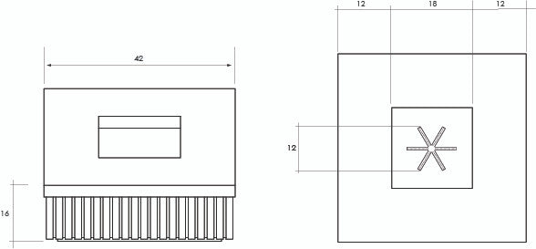 Manchester Fire Table – 42" Square Gas Fire Pit with Brazilian Hardwood & Concrete (65,000 BTUs, Propane/Natural Gas)