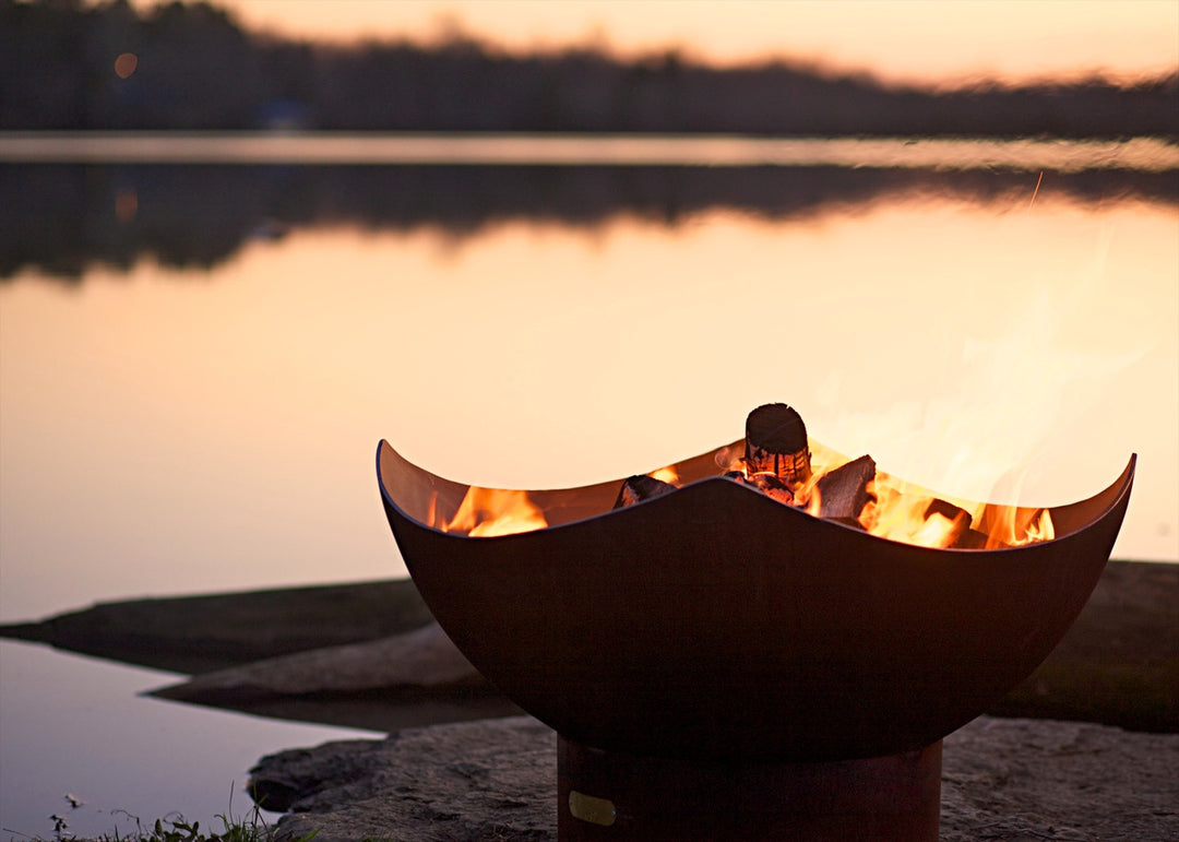 Manta Ray Fire Pit: Wood, Gas, or Propane Options