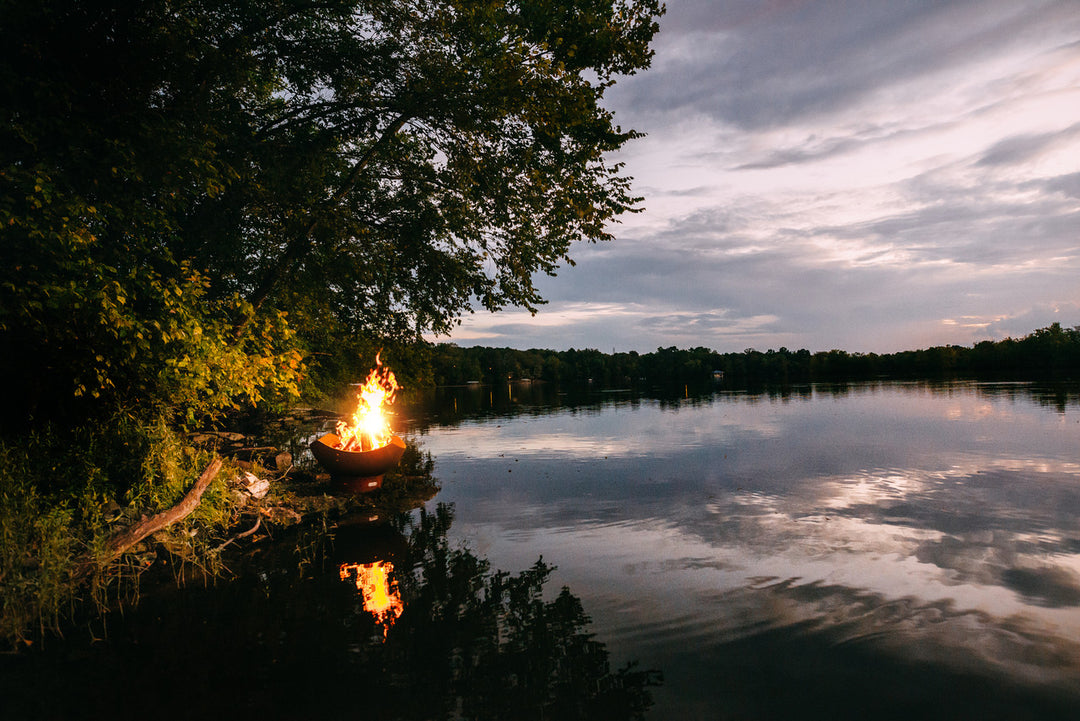 Manta Ray Fire Pit: Wood, Gas, or Propane Options