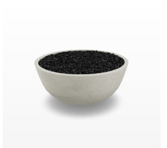 Moderno 1 Fire Bowl – 39" Hand-Crafted Concrete Gas Fire Pit (65,000 BTUs, Propane or Natural Gas)