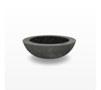 Moderno 4 Fire Bowl – 48” Extra-Large Outdoor Gas Fire Pit with Lightweight Build & Artisan Finish