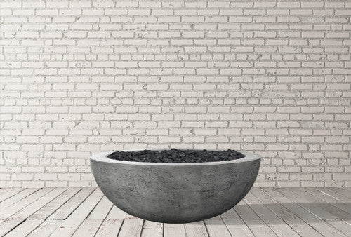 Moderno 4 Fire Bowl – 48” Extra-Large Outdoor Gas Fire Pit with Lightweight Build & Artisan Finish