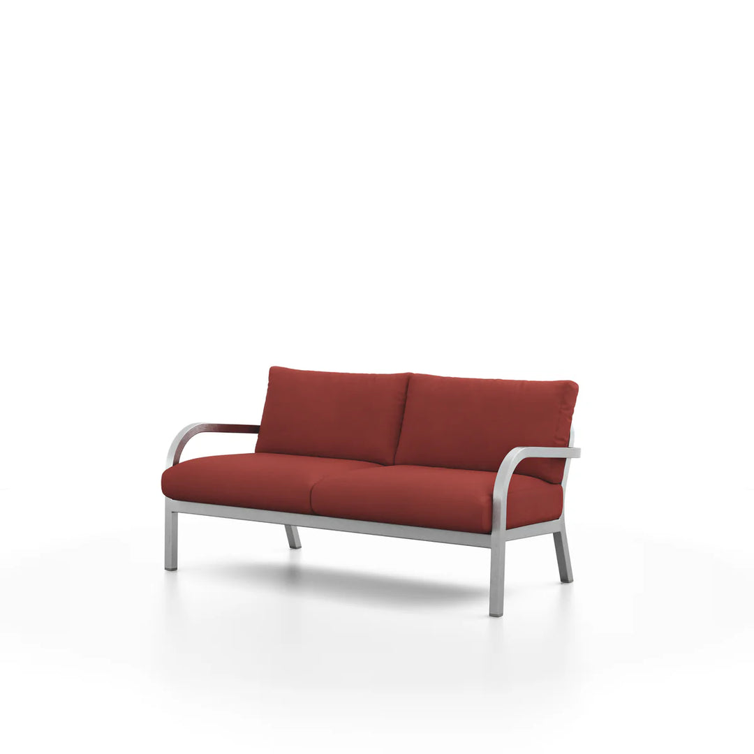Emeco Navy Lounge 2-Seat Sofa by Jasper Morrison