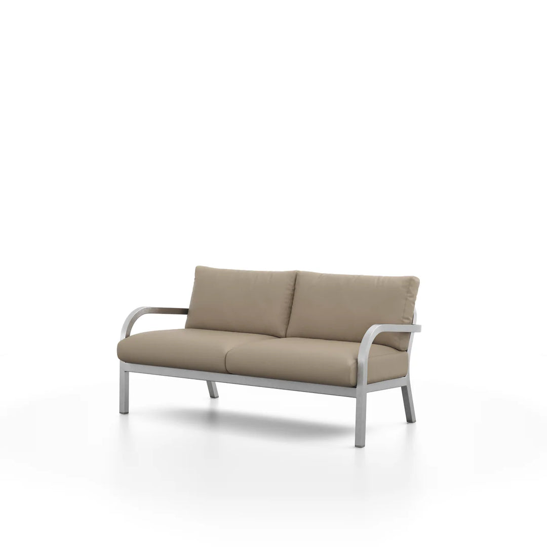 Emeco Navy Lounge 2-Seat Sofa by Jasper Morrison