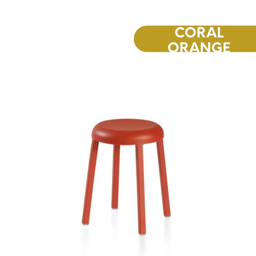 Emeco Za Small Stool by Naoto Fukasawa