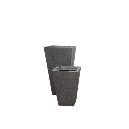 Napoli Concrete Planter – Modern Outdoor Elegance in Two Sleek Sizes