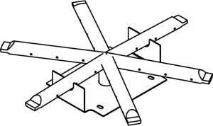 American Fyre Designs 16" Star Burner LP OCBS-16P