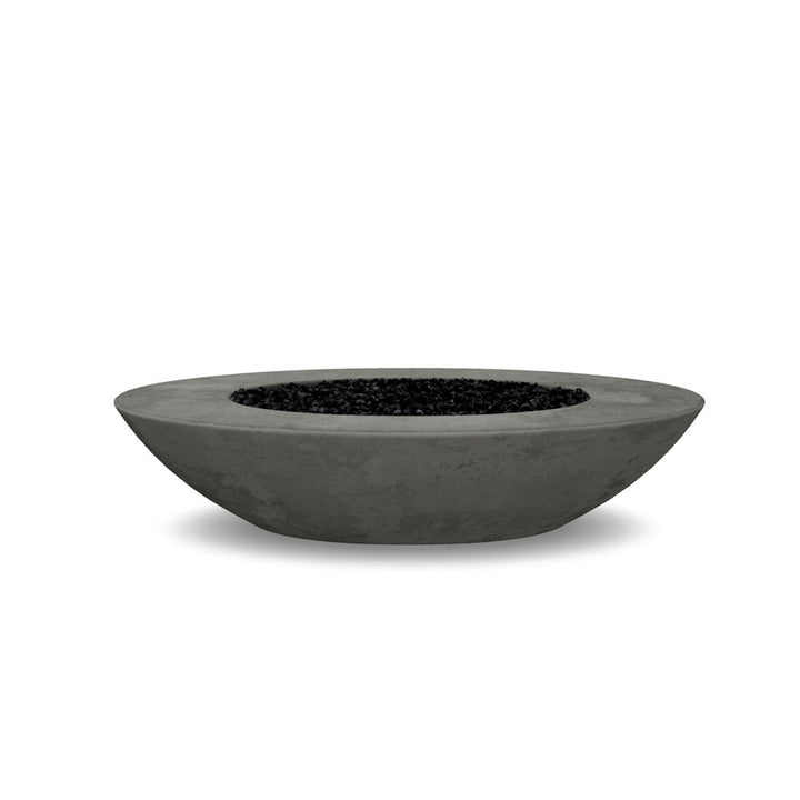 Ovale Rectangular Fire Pit Table – 45” x 79” Outdoor Gas Fire Bowl