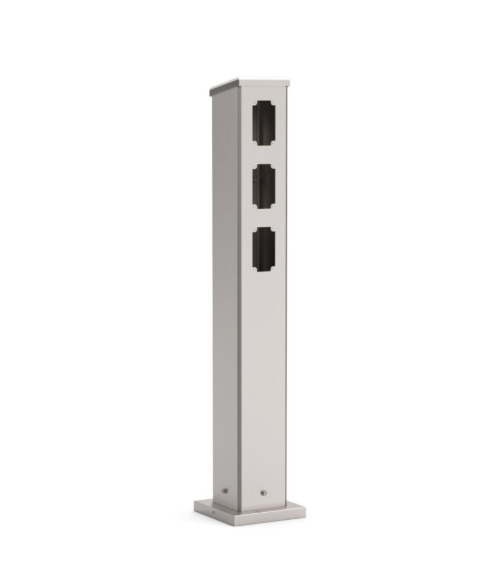 Commercial Electric Control Tower – Stainless Steel Timer Post (Patio or In-Ground)