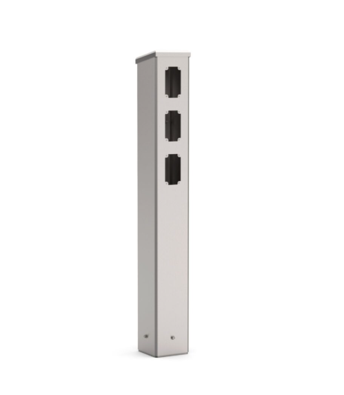 Commercial Electric Control Tower – Stainless Steel Timer Post (Patio or In-Ground)