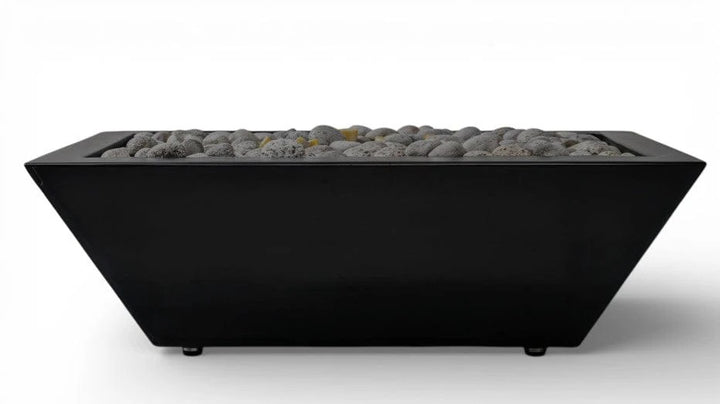 Warming Trends AON Architectural Pinnacle Square Wok Metal Vessel with CrossFire® Brass Burner