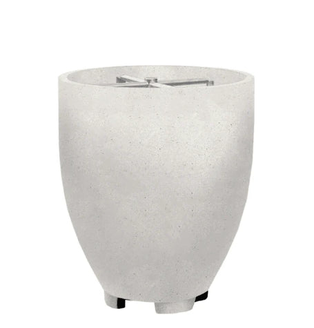 Pentola 1 Fire Bowl – 24" Outdoor Gas Fire Pit with Pedestal Base