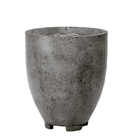 Pentola 1 Fire Bowl – 24" Outdoor Gas Fire Pit with Pedestal Base