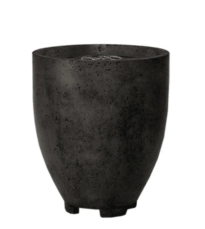 Pentola 1 Fire Bowl – 24" Outdoor Gas Fire Pit with Pedestal Base