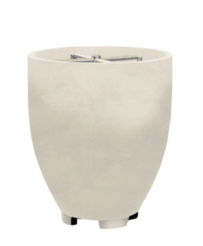 Pentola 1 Fire Bowl – 24" Outdoor Gas Fire Pit with Pedestal Base