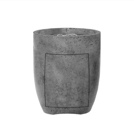 Pentola 3 Fire Bowl with Hidden Propane Tank Storage – 24" Outdoor Gas Fire Pit