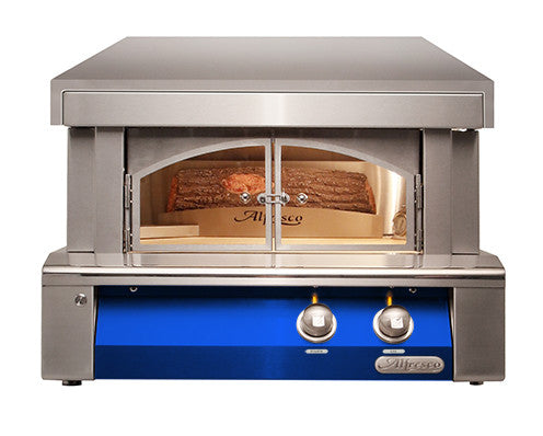 Alfresco - 30" Pizza Oven for Countertop Mount - Ultramarine Blue