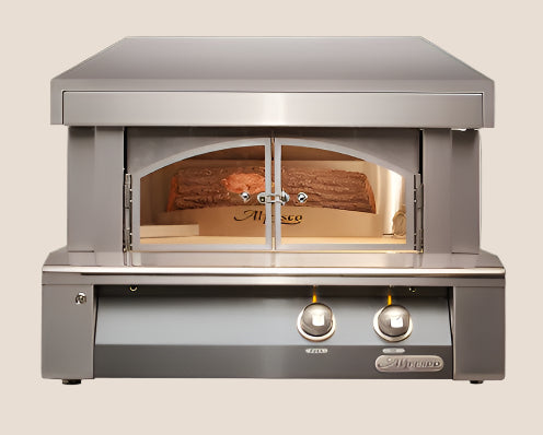 Alfresco - 30" Pizza Oven for Countertop Mount - Signal Grey