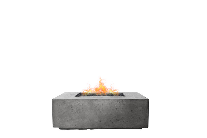 Porto 58 Fire Table – 65,000 BTU Rectangular Outdoor Gas Fire Pit with Built-In Propane Tank Storage