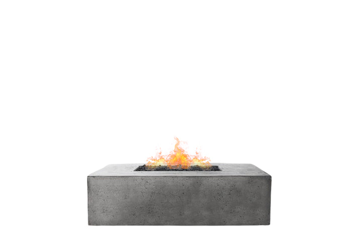 Porto 60 Low Profile Fire Table – 65,000 BTU Rectangular Outdoor Gas Fire Pit with Built-In Propane Tank Storage