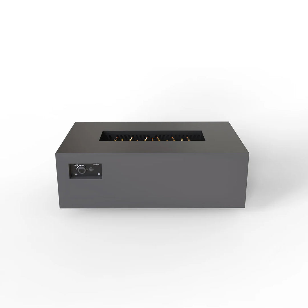 48" Rectangular AON Fire Table with 170,000 BTU CROSSFIRE® Brass Burner