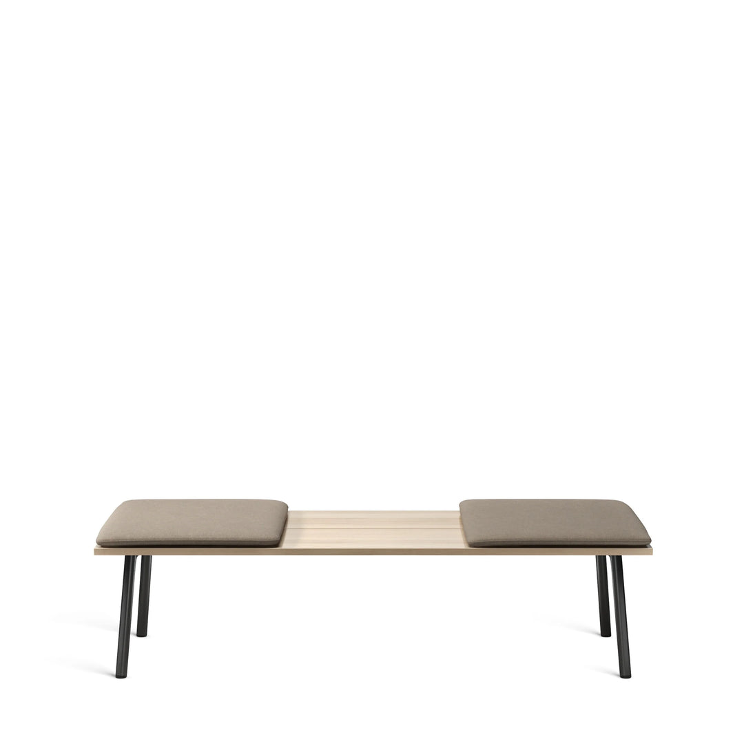Emeco Black Powder Coated Run Outdoor Daybed by Sam Hecht & Kim Colin