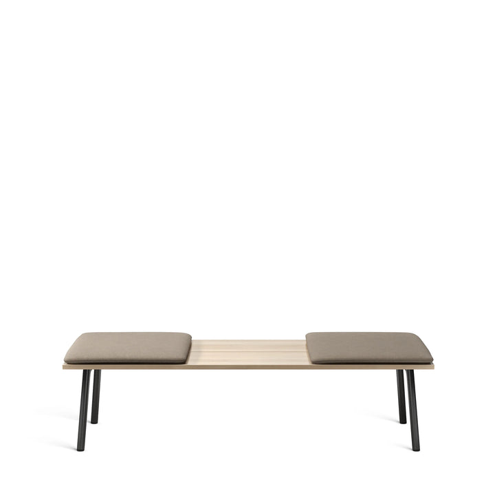 Emeco Black Powder Coated Run Outdoor Daybed by Sam Hecht & Kim Colin