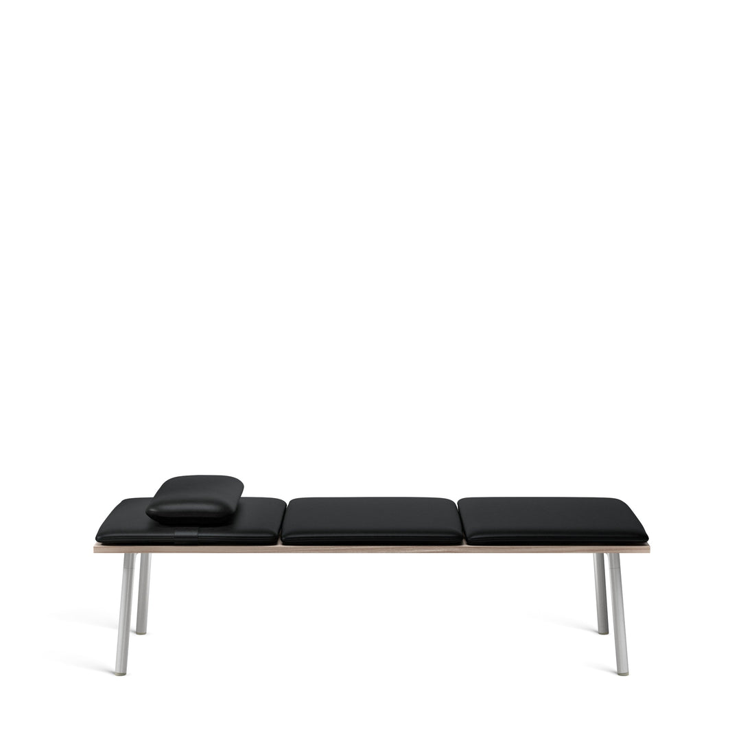 Emeco Run Daybed – Ash Top | Clear Anodized Base | Sam Hecht & Kim Colin