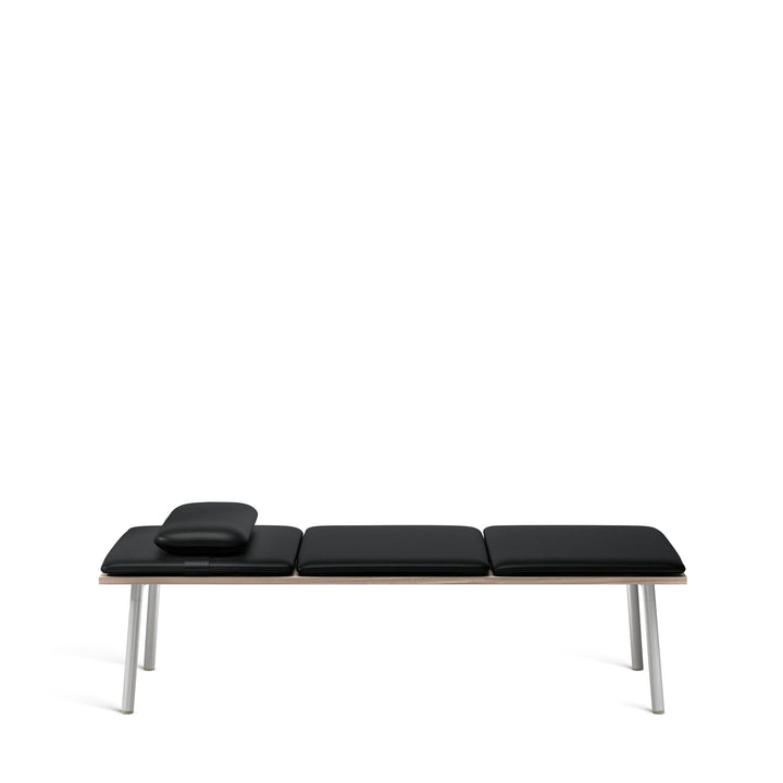 Emeco Run Daybed – Ash Top | Clear Anodized Base | Sam Hecht & Kim Colin