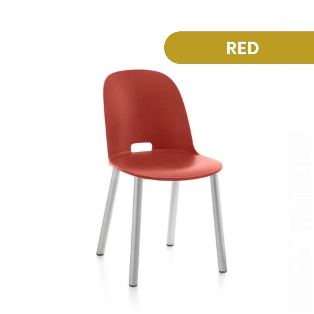 Emeco Alfi® Aluminum Chair, High Back by Jasper Morrison