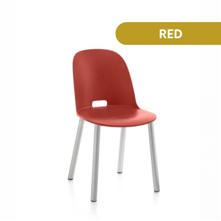 Emeco Alfi® Aluminum Chair, High Back by Jasper Morrison
