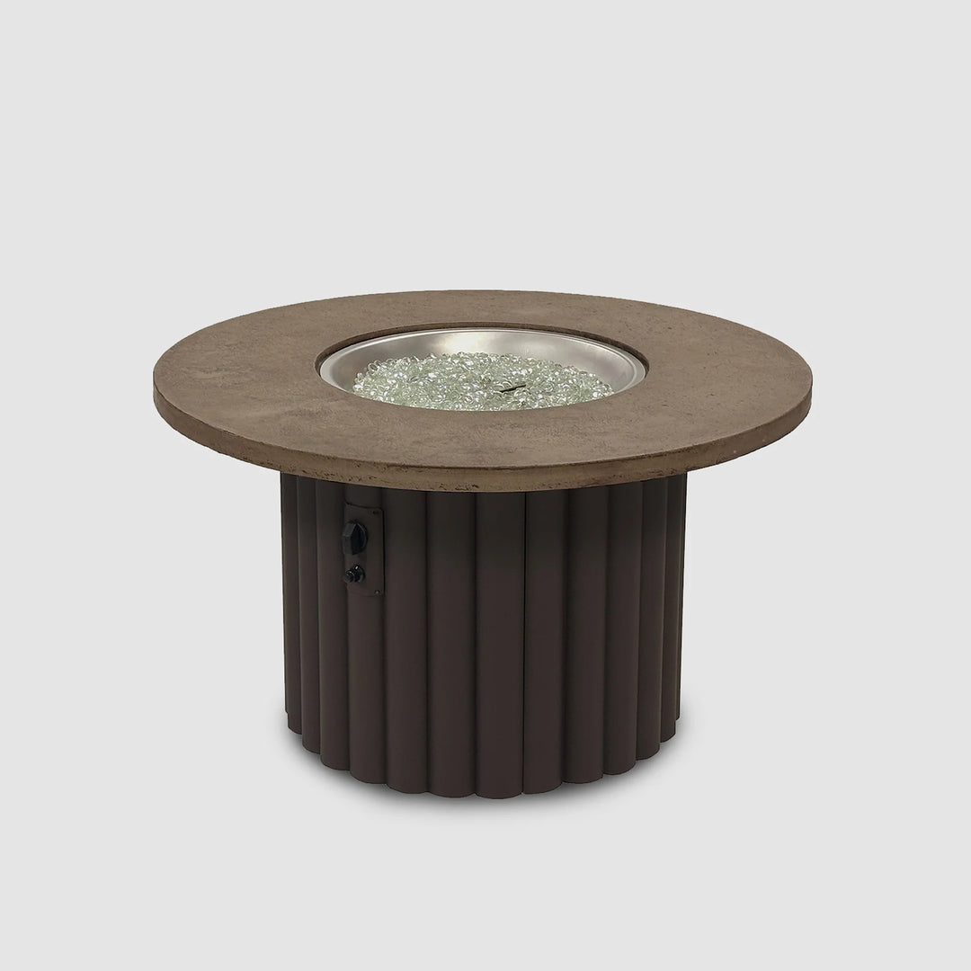 Reverie 42" Round Gas Fire Pit Table