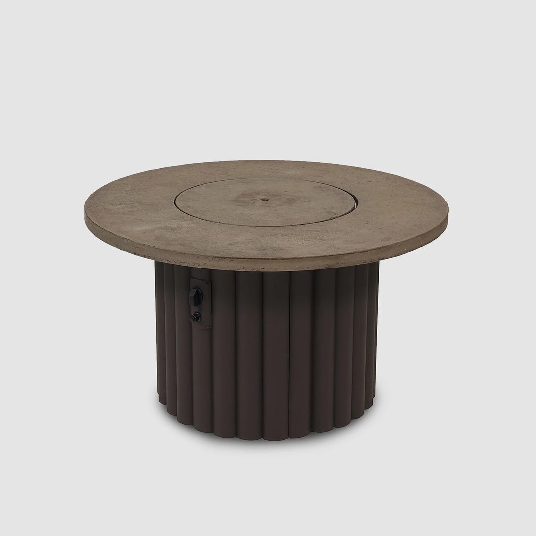 Reverie 42" Round Gas Fire Pit Table