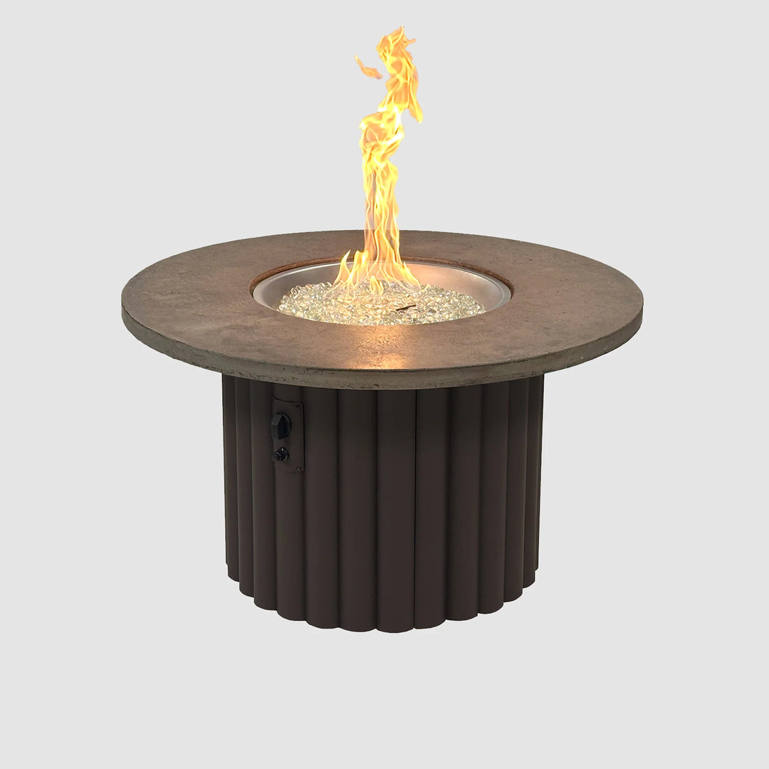Reverie 42" Round Gas Fire Pit Table