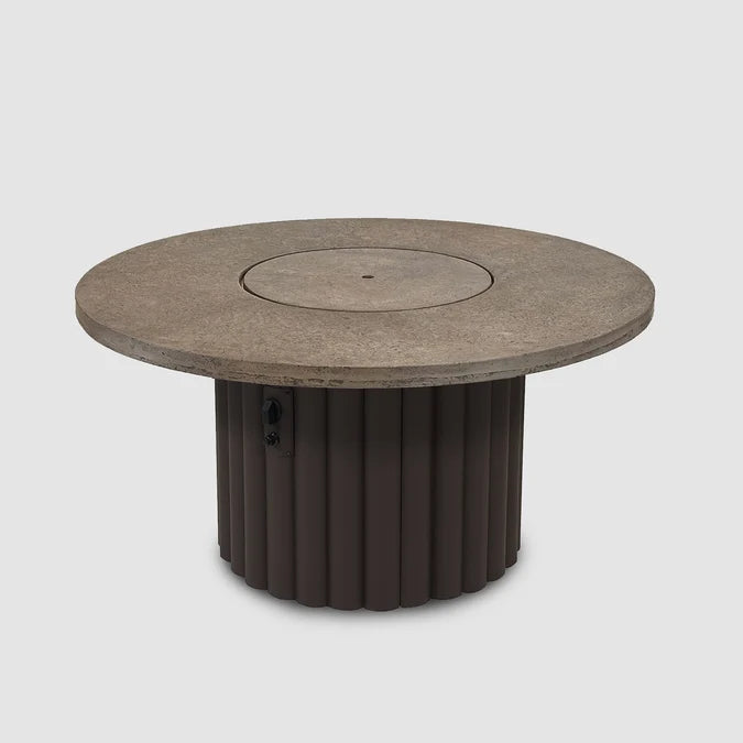 Outdoor GreatRoom Reverie 48" Round Gas Fire Pit Table