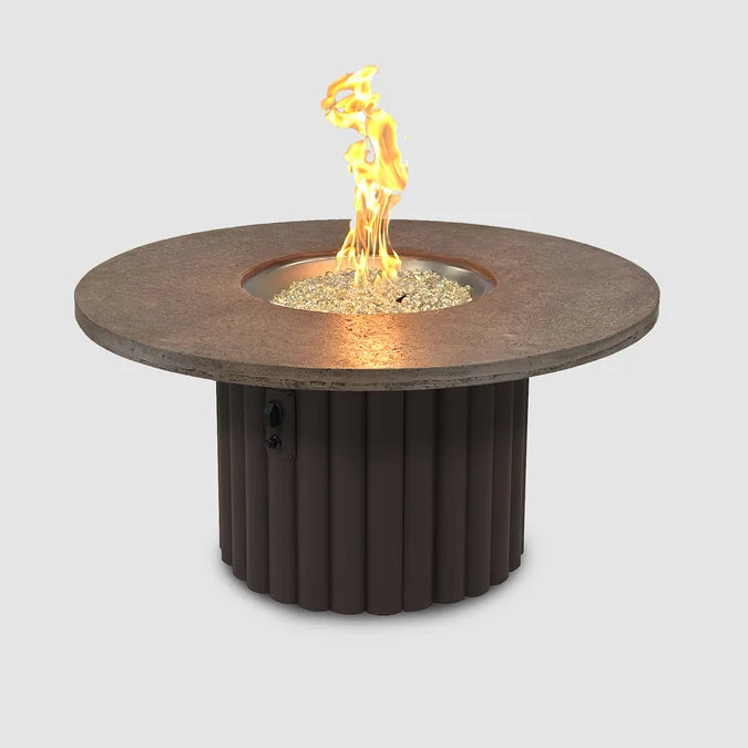 Outdoor GreatRoom Reverie 48" Round Gas Fire Pit Table