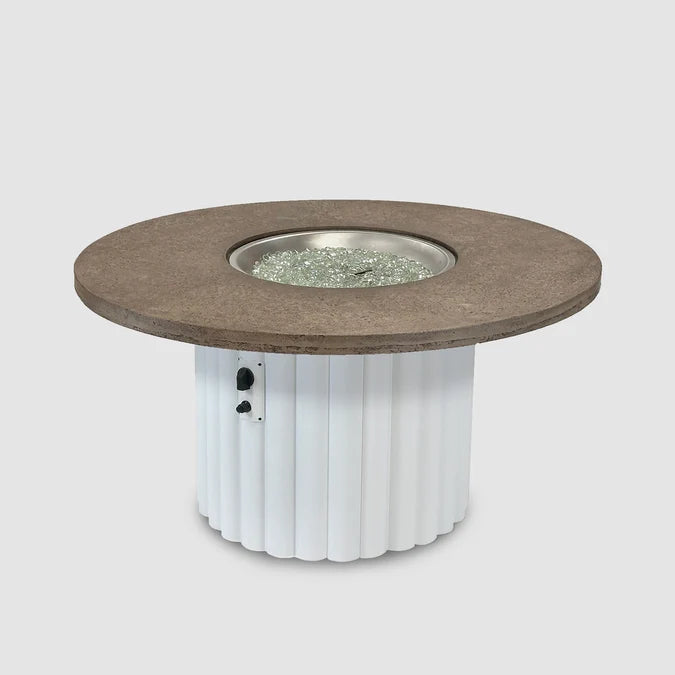 Outdoor GreatRoom Reverie 48" Round Gas Fire Pit Table