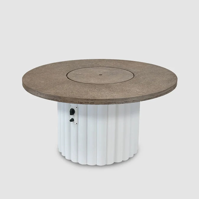 Outdoor GreatRoom Reverie 48" Round Gas Fire Pit Table