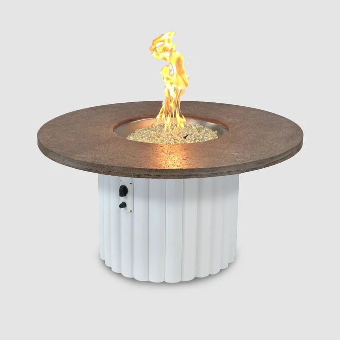 Outdoor GreatRoom Reverie 48" Round Gas Fire Pit Table