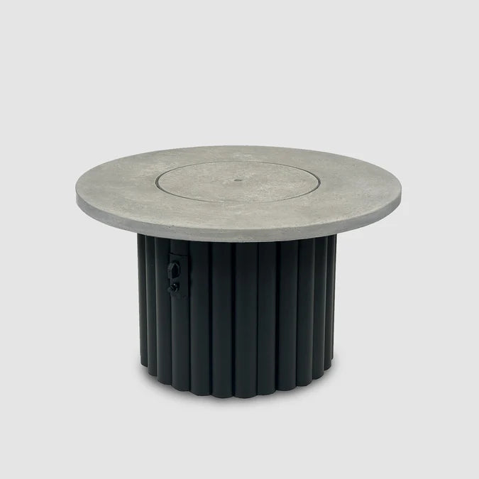 Reverie 42" Round Gas Fire Pit Table with Supercast™ Top – Manual Ignition (LP or NG)