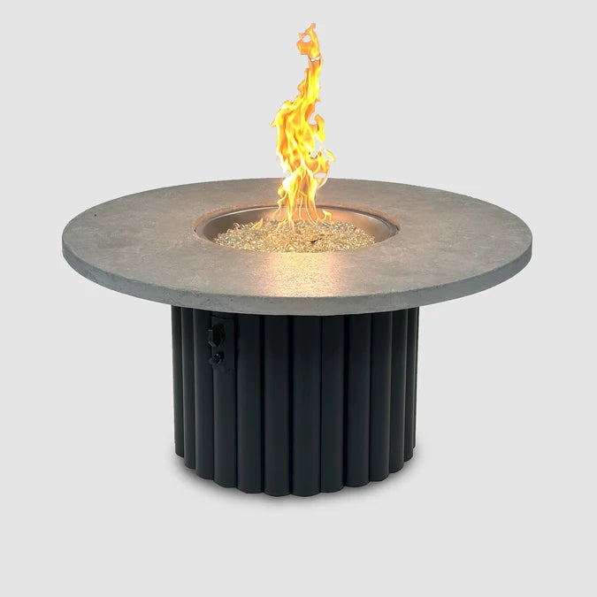 Outdoor GreatRoom Reverie 48" Round Gas Fire Pit Table