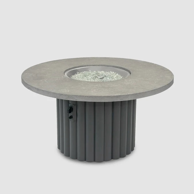 Outdoor GreatRoom Reverie 48" Round Gas Fire Pit Table