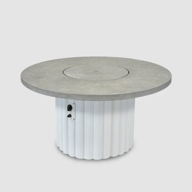 Outdoor GreatRoom Reverie 48" Round Gas Fire Pit Table