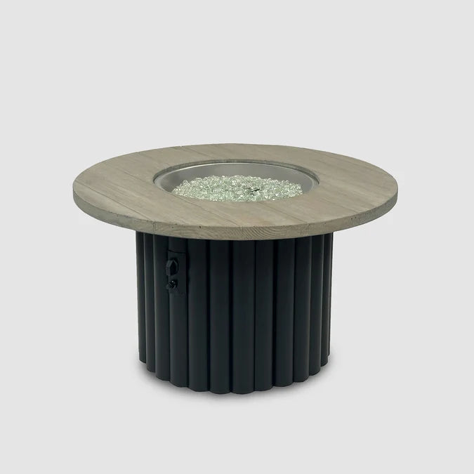Reverie 42" Round Gas Fire Pit Table with Supercast™ Top – Manual Ignition (LP or NG)