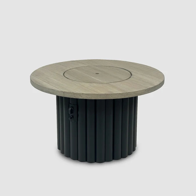 Reverie 42" Round Gas Fire Pit Table with Supercast™ Top – Manual Ignition (LP or NG)