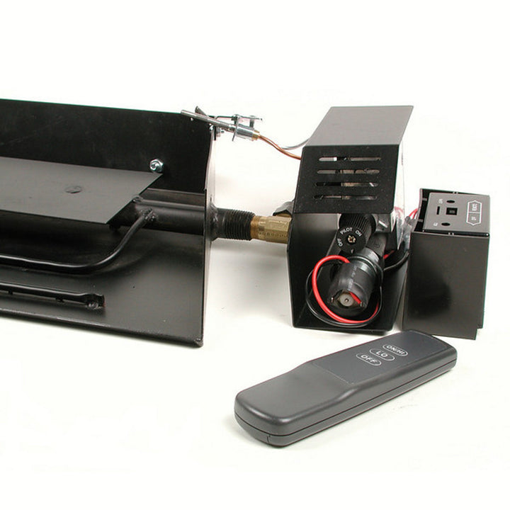 Rasmussen Flaming Ember Extra Burner With Variable Remote Easy Safety Pilot Control